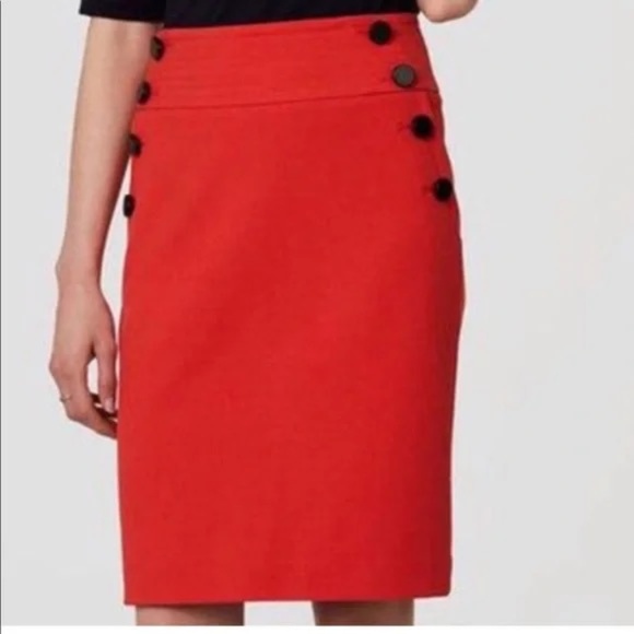 LOFT Petite Pocket Skirt - Picture 5 of 5